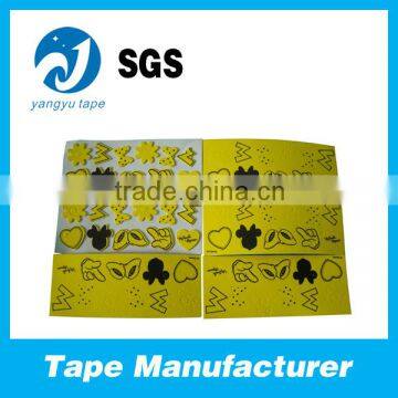 die cut color EVA foam sheet with different shape