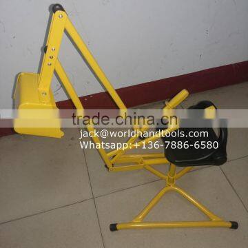 Children toy mini digger garden mini digger