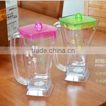 high capacity travel mug juice cup, plastic water jug