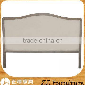 American country style bedroom Wood vintage tufted headboard