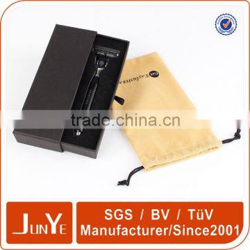 black matte finish chipboard drawer form box men shaver packaging