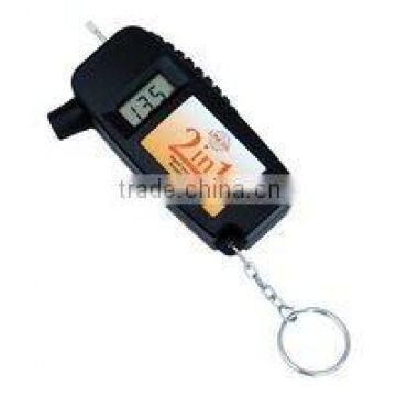 Digital tyre thread depth and pressure gauge