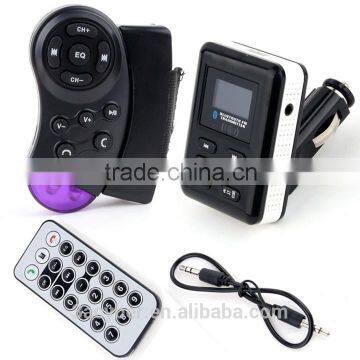 User Manual Car MP3 Player Wireless Bluetooth Handsfree FM Transmitter USB SD MMC LCD