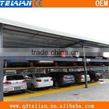 lifting sliding parking machine,two levels parking equipment