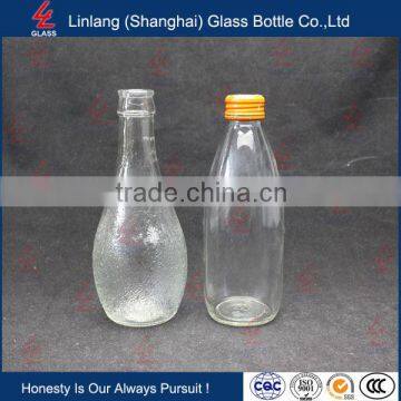 Wholesale manufacture Import 50ml,60ml,80ml,100ml,120ml,200ml,330ml Fruit Juice Glass Bottle