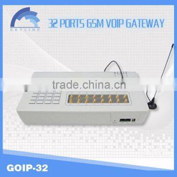 32 ports GSM gateway/imei change /voip gateway analog line