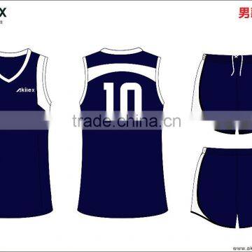 2016 custom design cheap outdoor sports volleyball jerseys/uniforms