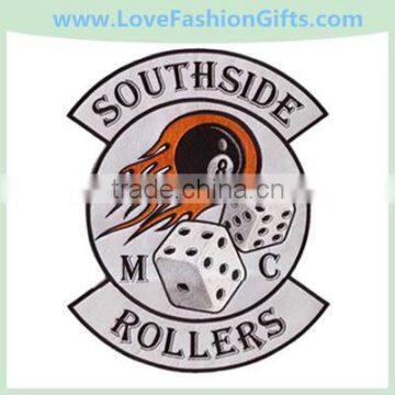 Embroidered Motorcycle Patch