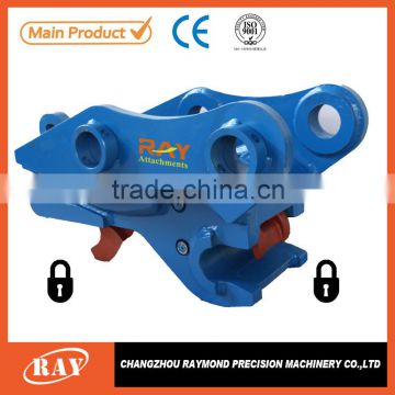 Hydraulic excavator multi coupler hitch for connect