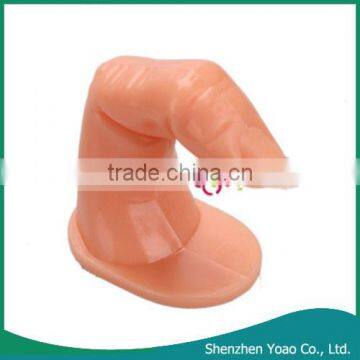 Cheap Price Wholesale Nail Trainer Practice Hand Fake Finger