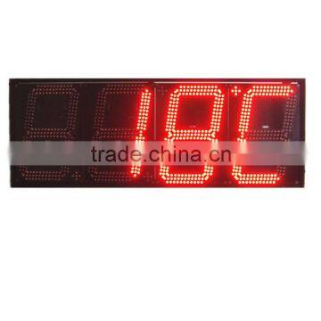 LED temperature display