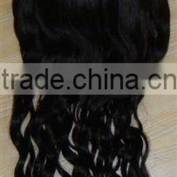 human hair lace frontal---F1BD16