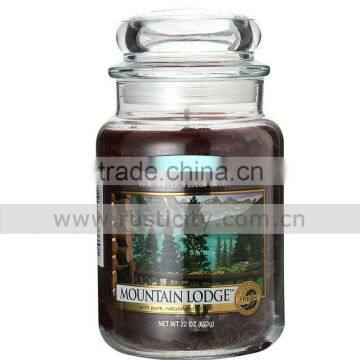 100% Natural Scented Soy Candle in Glass Jar,Home Decorative Soy Wax photo-3