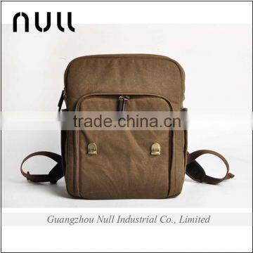 Hot Selling Durable Hiking Travelling Canvas and Leather Dslr Backpack Oem Camera Bag Quality Choice photo-5