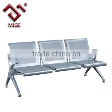 High quality chrome steel cheap waiting room chairs