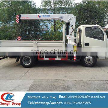 8 ton truck crane lattice boom truck crane