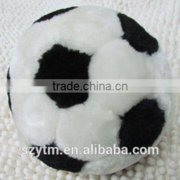 Kids soft white and dark stuffed plush football toys for boys