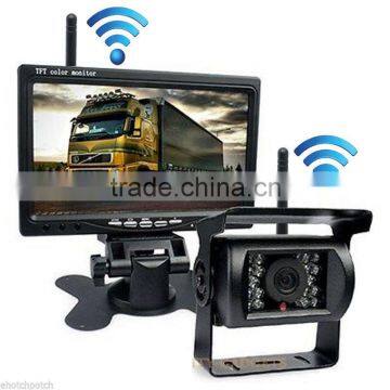New Car Rearview Camera System With 7inch TFT-LCD Wireless Monitor Wireless Backup Camera photo-3