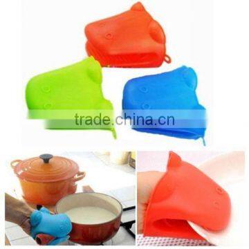 GL-006 Lovely Animal Silicone Professional Oven Mitts photo-3