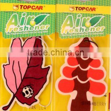 2016 Customized Logo popular Paper Car Air Freshener