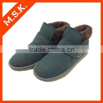 Hot selling leather man boot