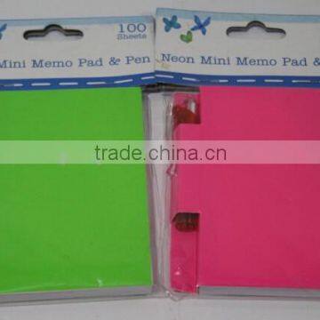 100 Sheets Nemo Mini Memo Pad & Pen