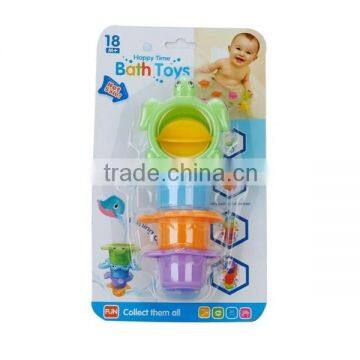 YX2804920 water game bath toy cup stack up