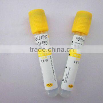 vacuum blood collection tube with gel&activator 13*100 6ml