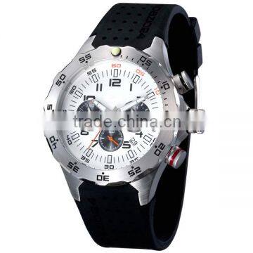 2015 new arrival trendy black silicone cool mens watches                        
                                                Quality Choice