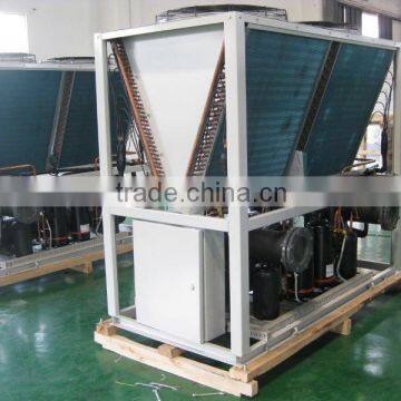 Modular air cooled chiller unit