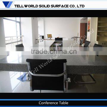 Solid surface meeting table conference, large meeting table design