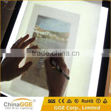 CE RoHs FCC Certificate Acrylic LED Artist Stencil Board Tattoo LED Tracing Light Box Tattoo LED Tracing Light Table