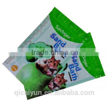 plastic food packaging three side seal bag