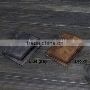 High Quality Cow Leather Wallet,Vintage Leather Wallet,Money Clip