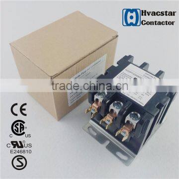 UL Siemens Electrical Contactor Air Compressor Protect Definite Purpose ac Contactor 3Pole 50Amp 24Vac