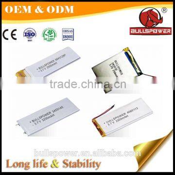 Safe performance under PCM protection 36650 flat 5v 12v lithium battery