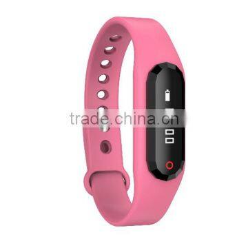 2016 Bluetooth Heart Rate Monitor Smart Bracelet Waterproof For Women Smart Watch Fitness Tracker photo-4
