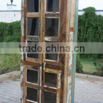 Recycle wood cabinet