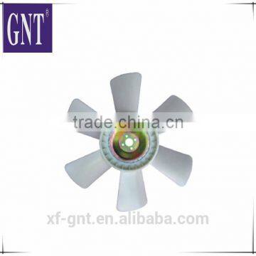 Excavator E320 S6K make fan blade with plastic material