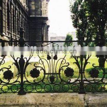 Wrought iron fence garden fence steel fence