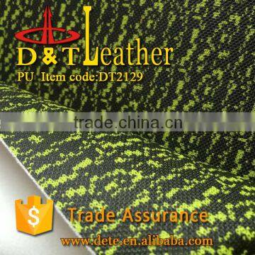 China Wenzhou PU Emboss Synthetic Leather photo-2
