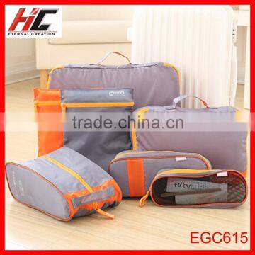 7 pcs travel luggage set business travel luggage cloth organizer bag