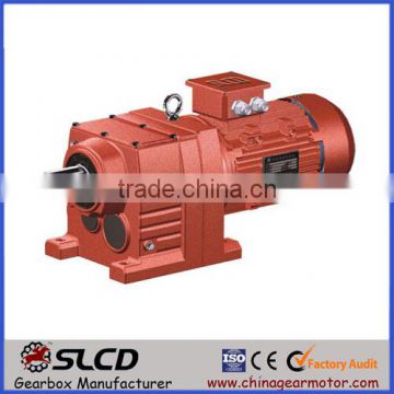 R series helical gear gearmotor for cooling drum