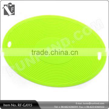 Round Non-slip, Flexible, Durable, Heat Resistant Hot Pads for Kitchen