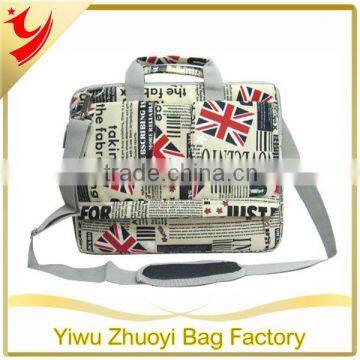 14'' Union Flag Laptop Case Bag Shoulder Messanger Bag,computer bag