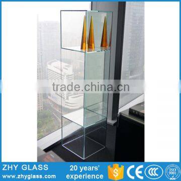 New Style Tempered Furniture Cabinet Glass Shelf Support