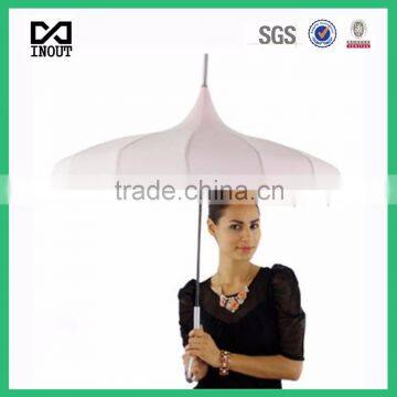 16 ribs Pagoda Umbrella of lady rain umbrella