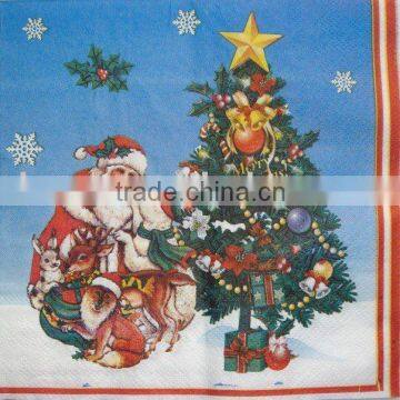Christmas Imagin Paper Napkin