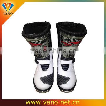 New design Motocross boots shoes leather boots shoes