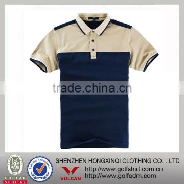 Contrast POLO Shirt Cotton Pique Material